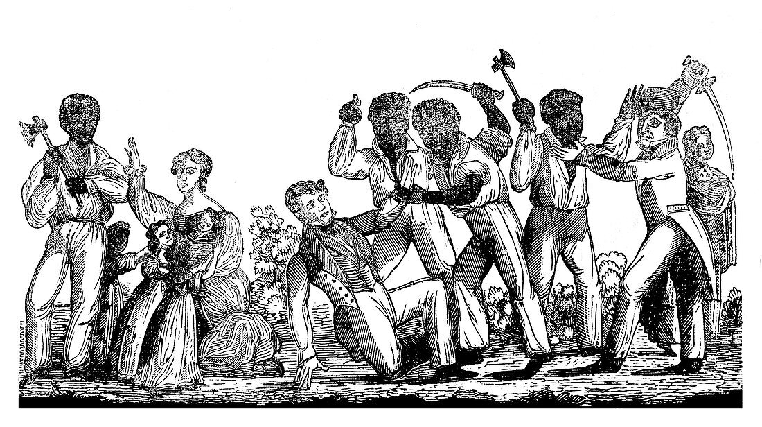 Nat Turner's Slave Rebellion, 1831