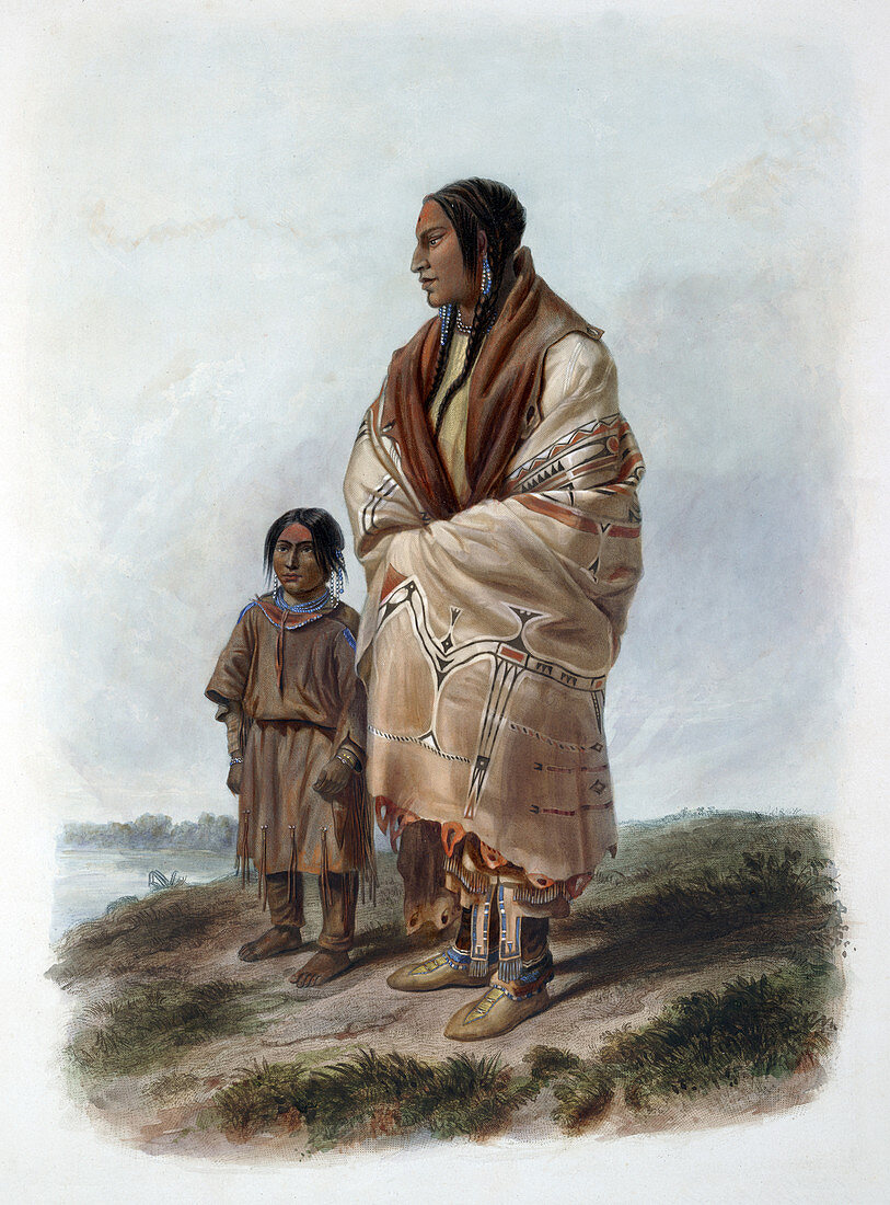 Native American Plains Indians, 1830s