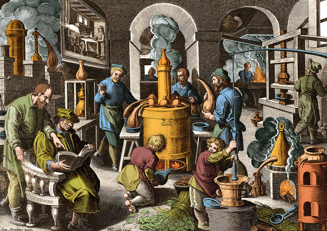 Distillation, 16th Century