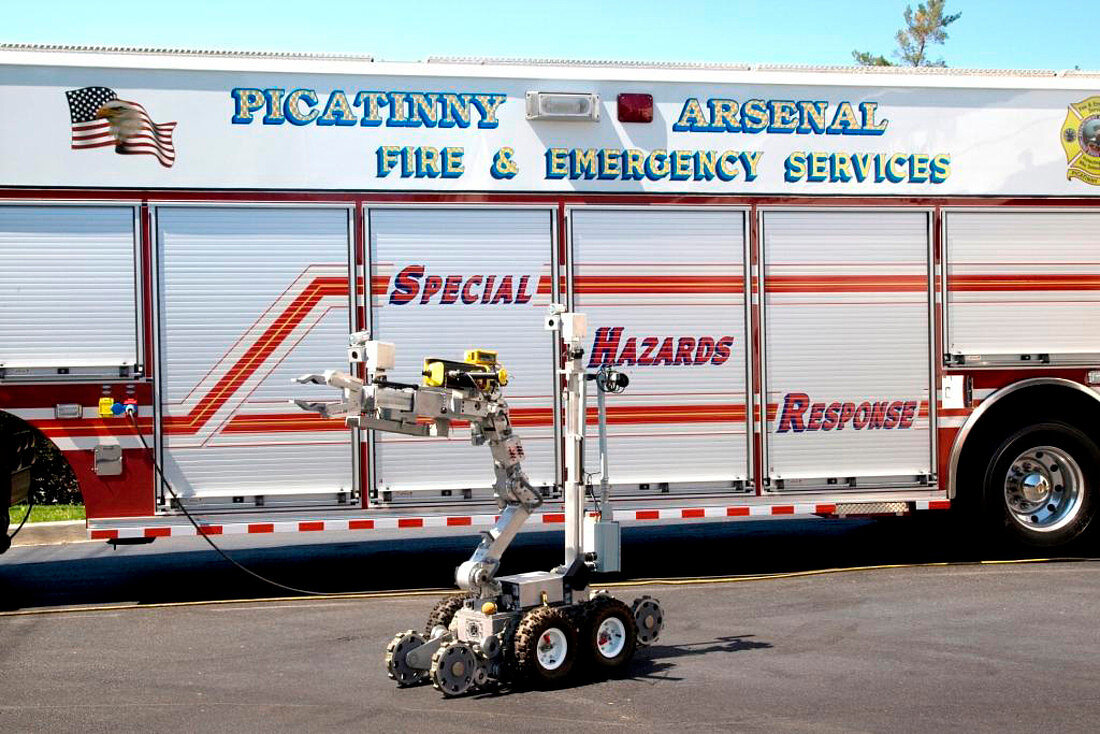 Special Hazards Response Vehicle and Robot