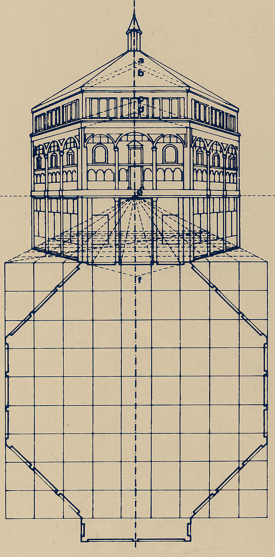 Centralized Perspective, Florence Baptistery