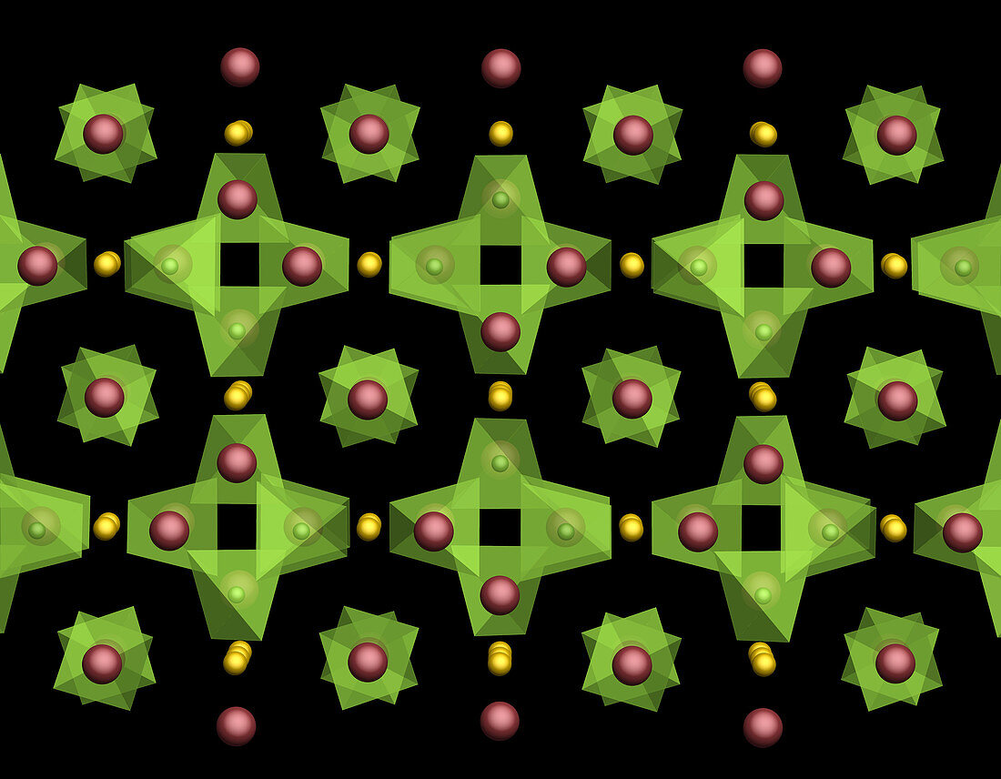 Crystal Structure of Garnet