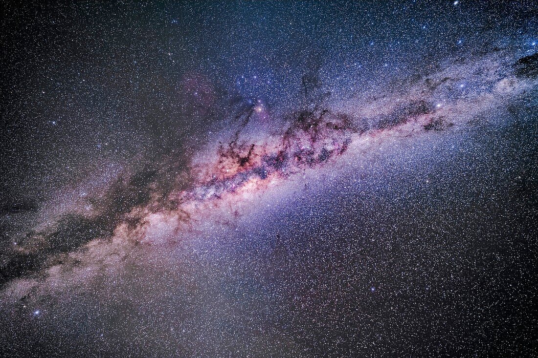 The Milky Way from Alpha Centauri to Altair