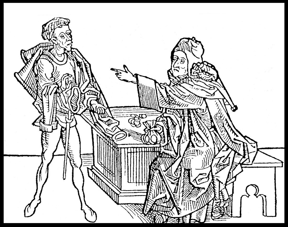Jewish Moneylender, 1486