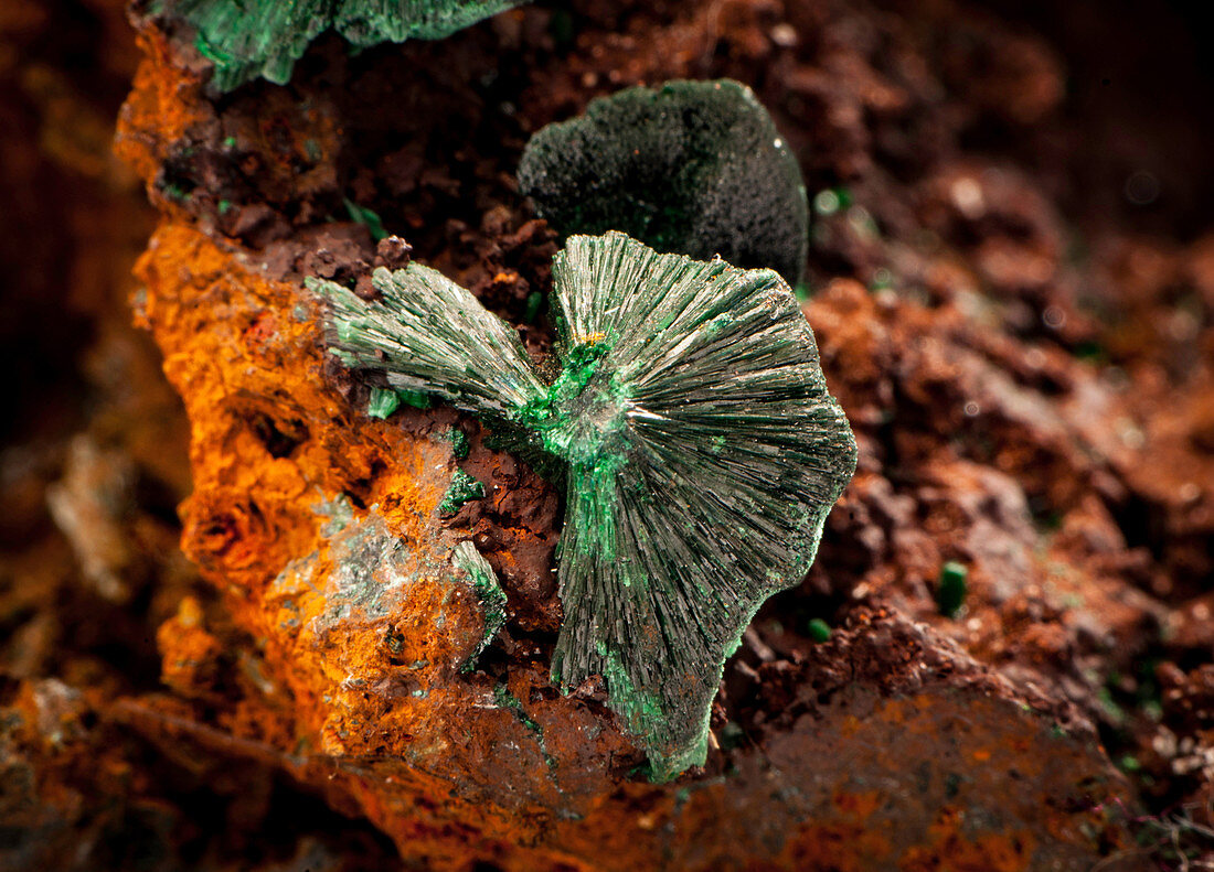 Malachite Crystals