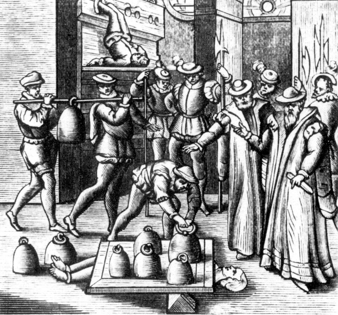 Peine forte et dure, Legal Torture, 16th Century