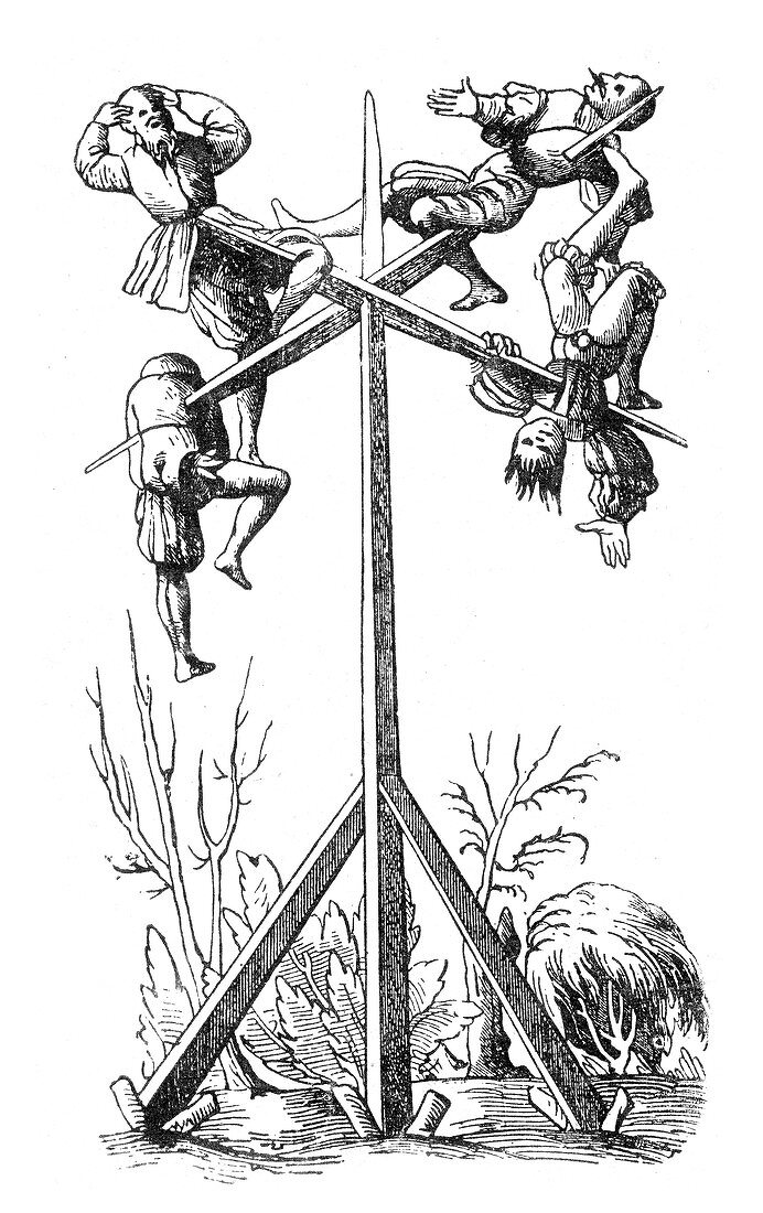 Impalement, Method of Torture and Execution, 1552