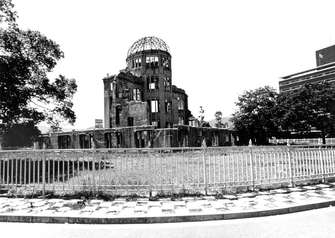 WWII, Aftermath of Atomic Bomb, Hiroshima Peace Memorial