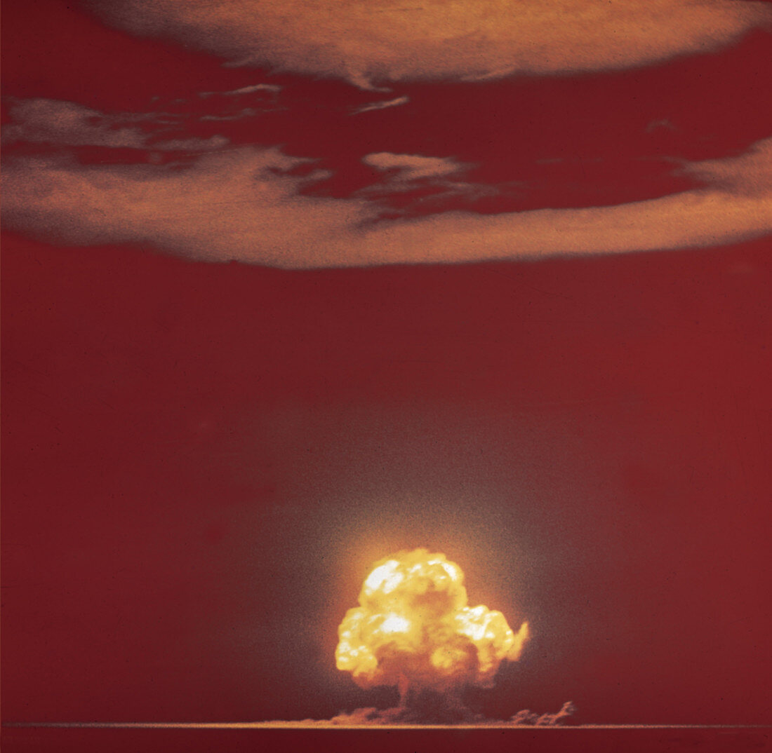 Trinity Test, World's First Nuclear Weapons Test, 1945