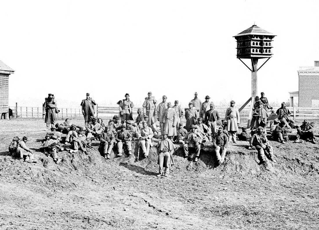 American Civil War, Aiken's Landing, 1864