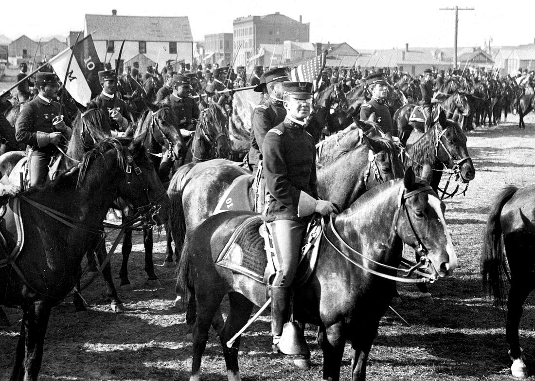 Buffalo Soldiers, 10th Cavalry Regiment, 1903