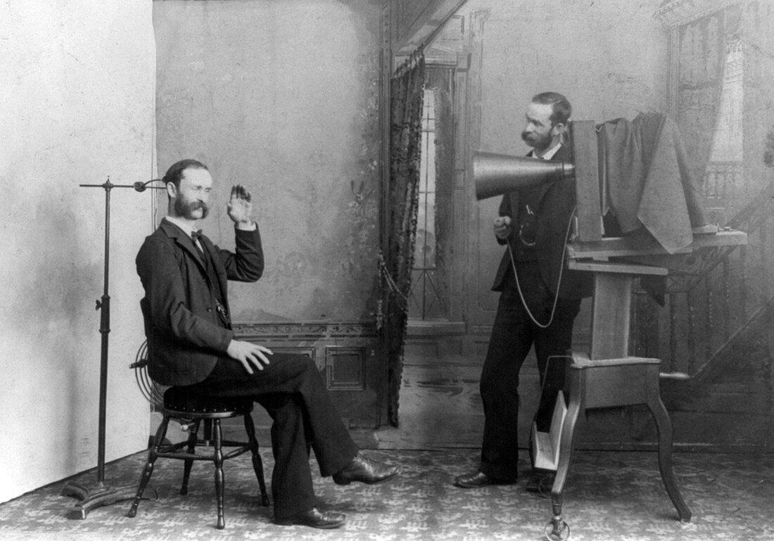 Trick Photograph, Self-Portrait, 1893