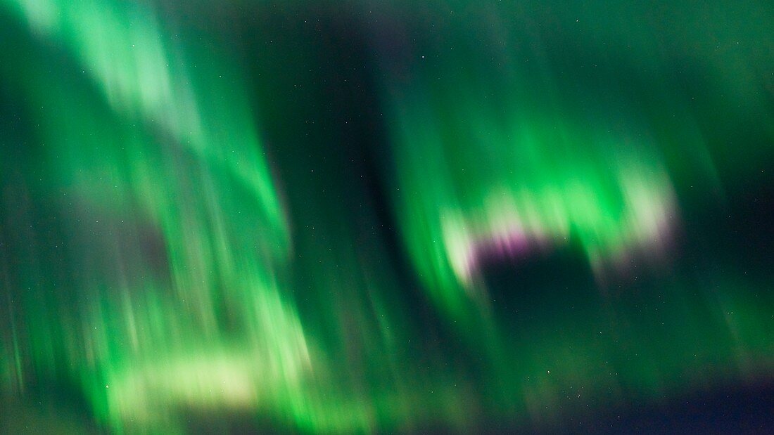 Aurora borealis, Russian Arctic
