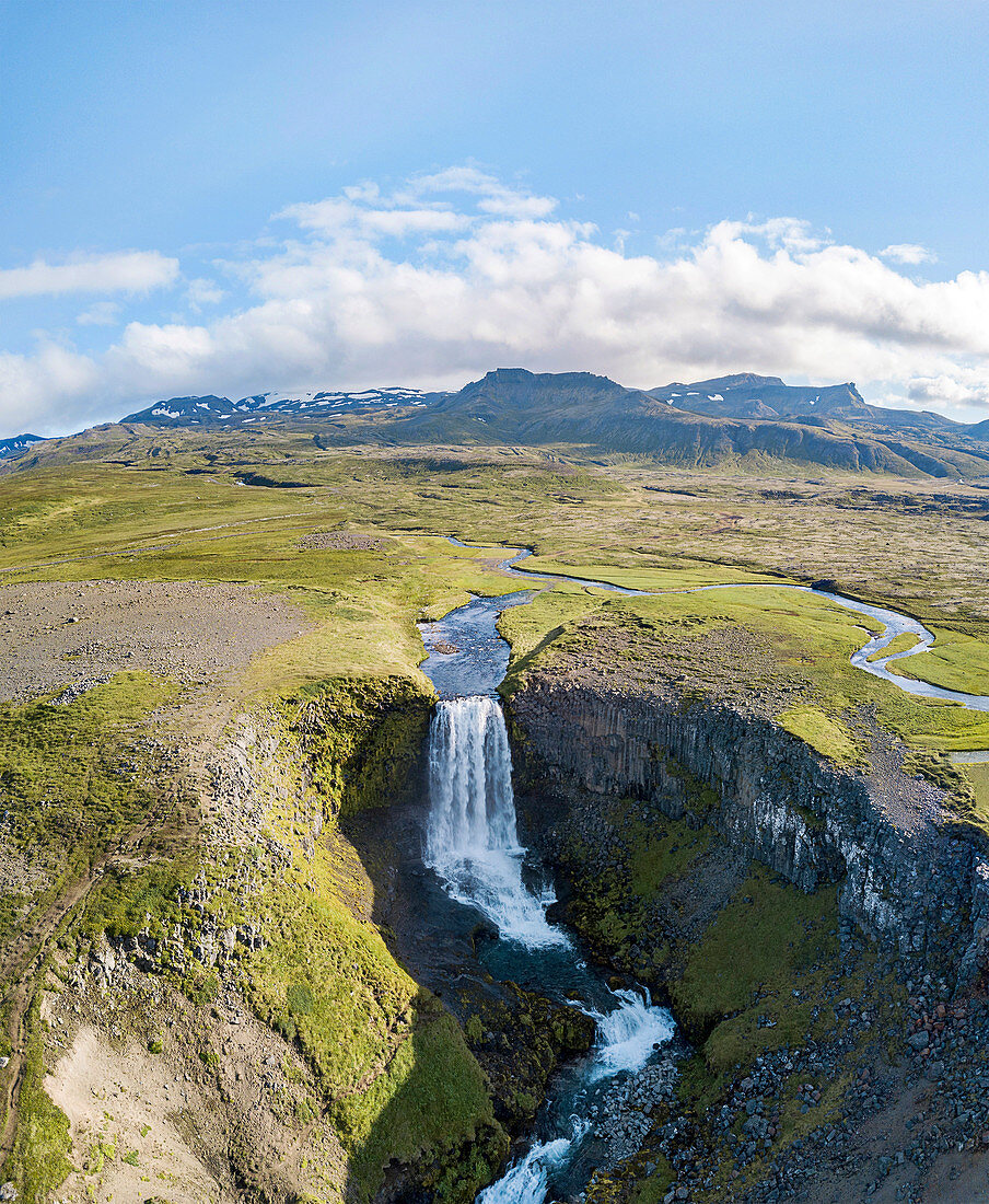 Svodufoss waterfall, Iceland