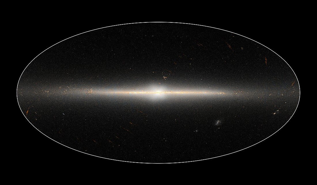 Milky Way structure, all-sky WISE survey