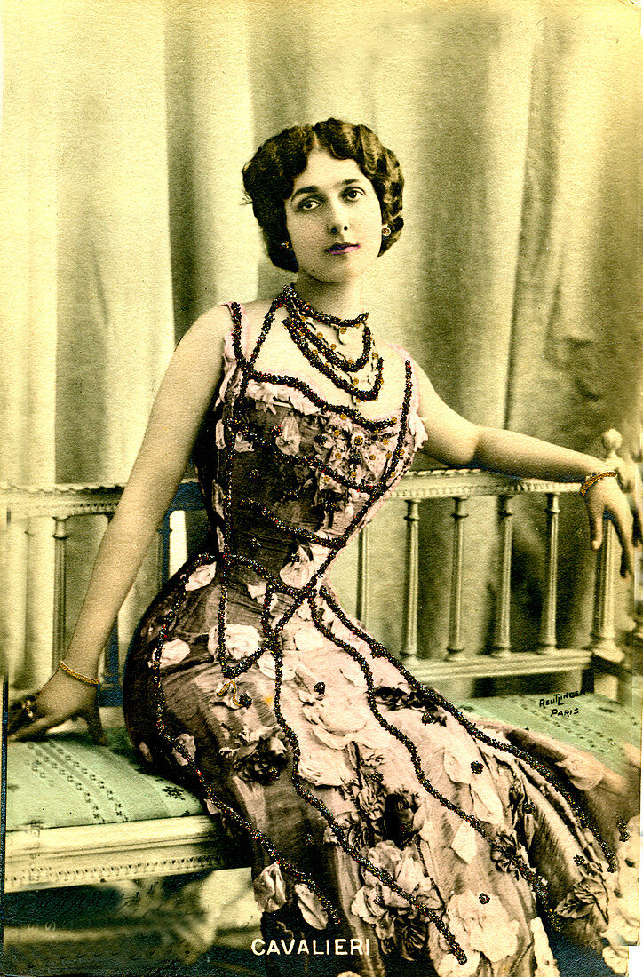 Lina Cavalieri, Italian opera singer