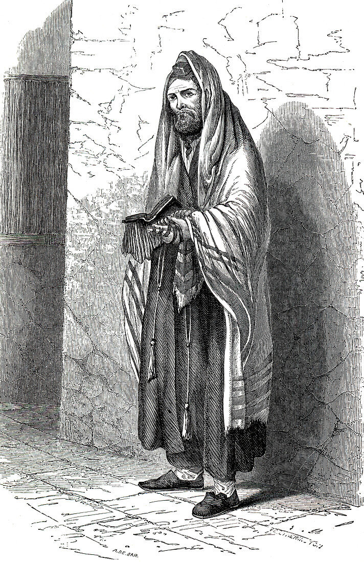 19th Century Jewish Russian, illustration