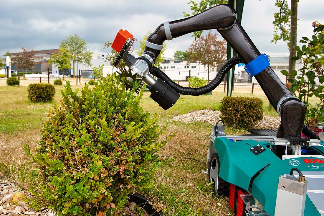 Trimbot prototype gardening robot