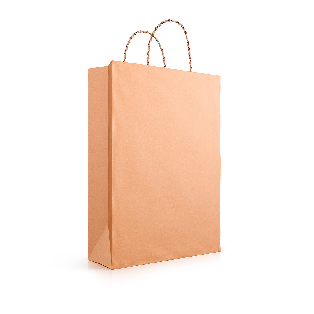 Brown paper bag, illustration