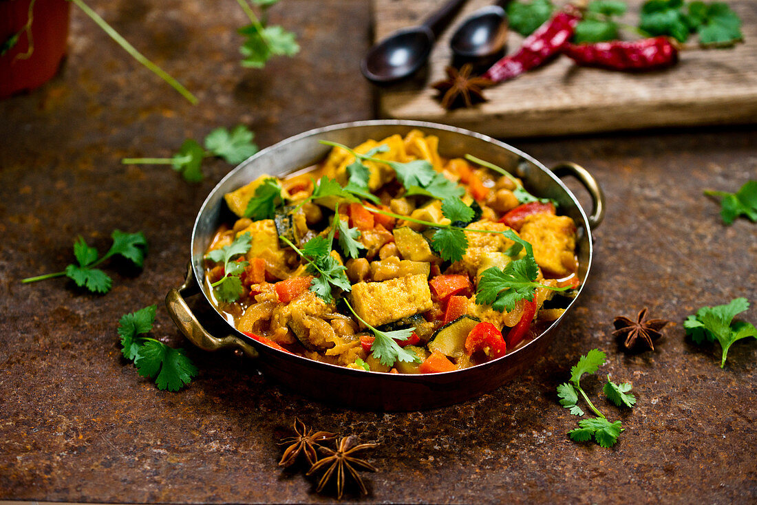 Paneer with wegetables (India)