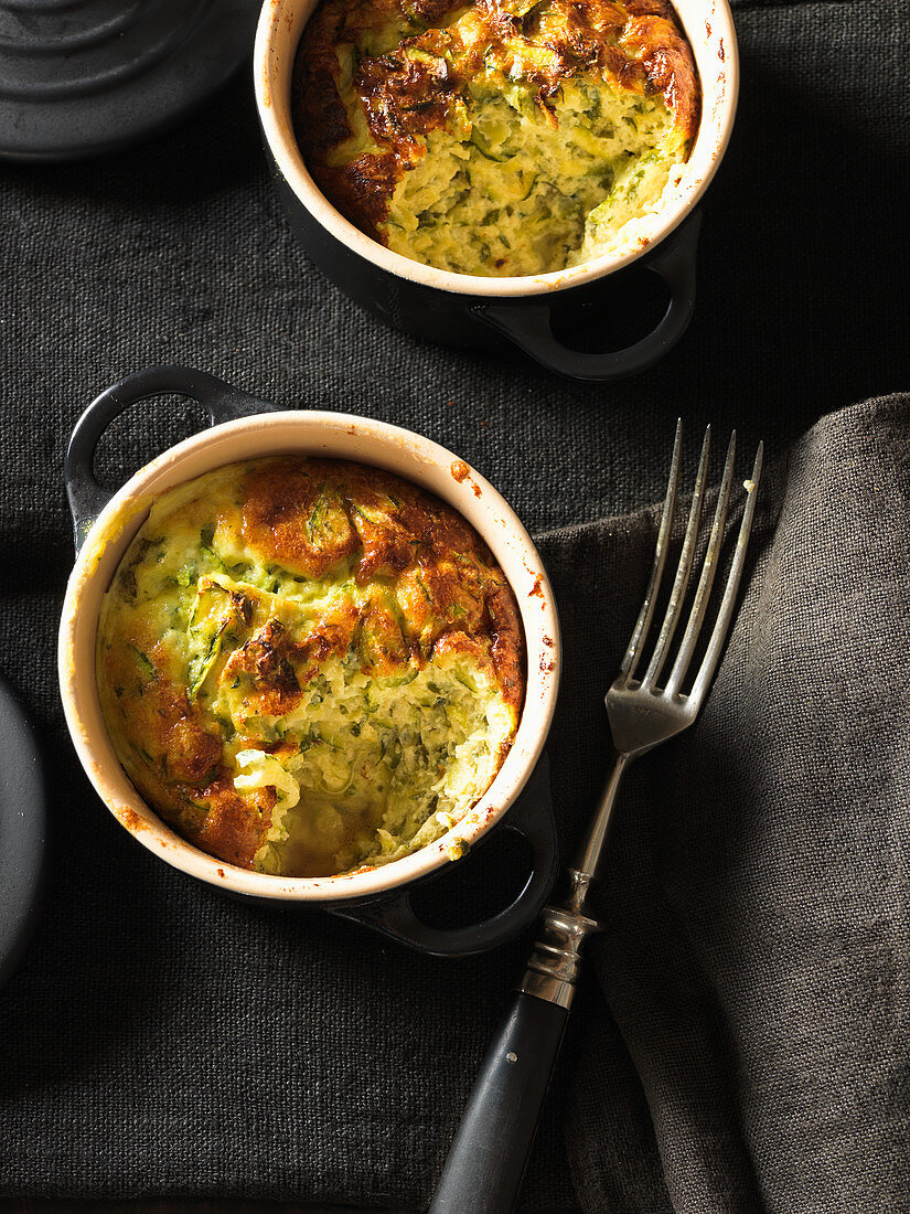 Courgette gratin