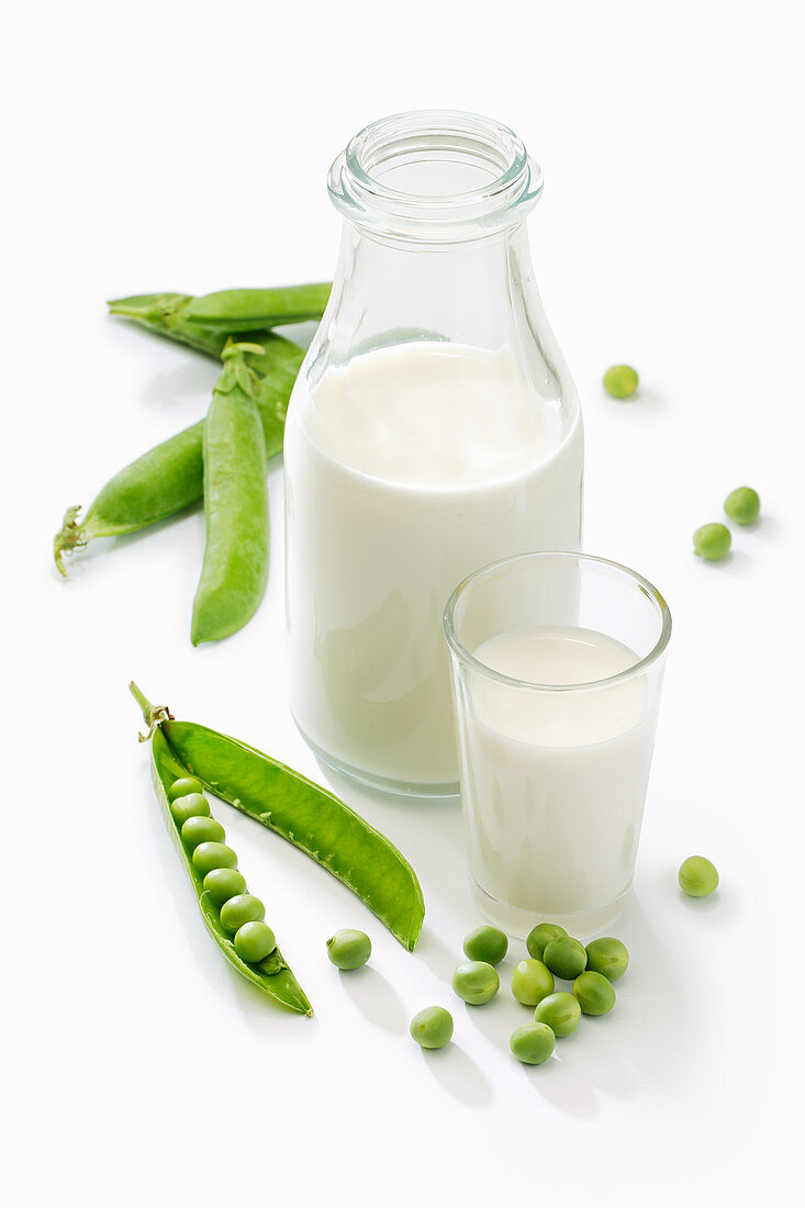 Peas and milk substitutes