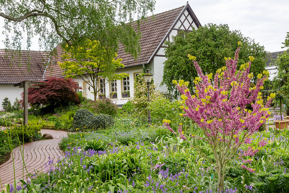 Half-timbered house (district teaching garden, Steinfurt, Germany)