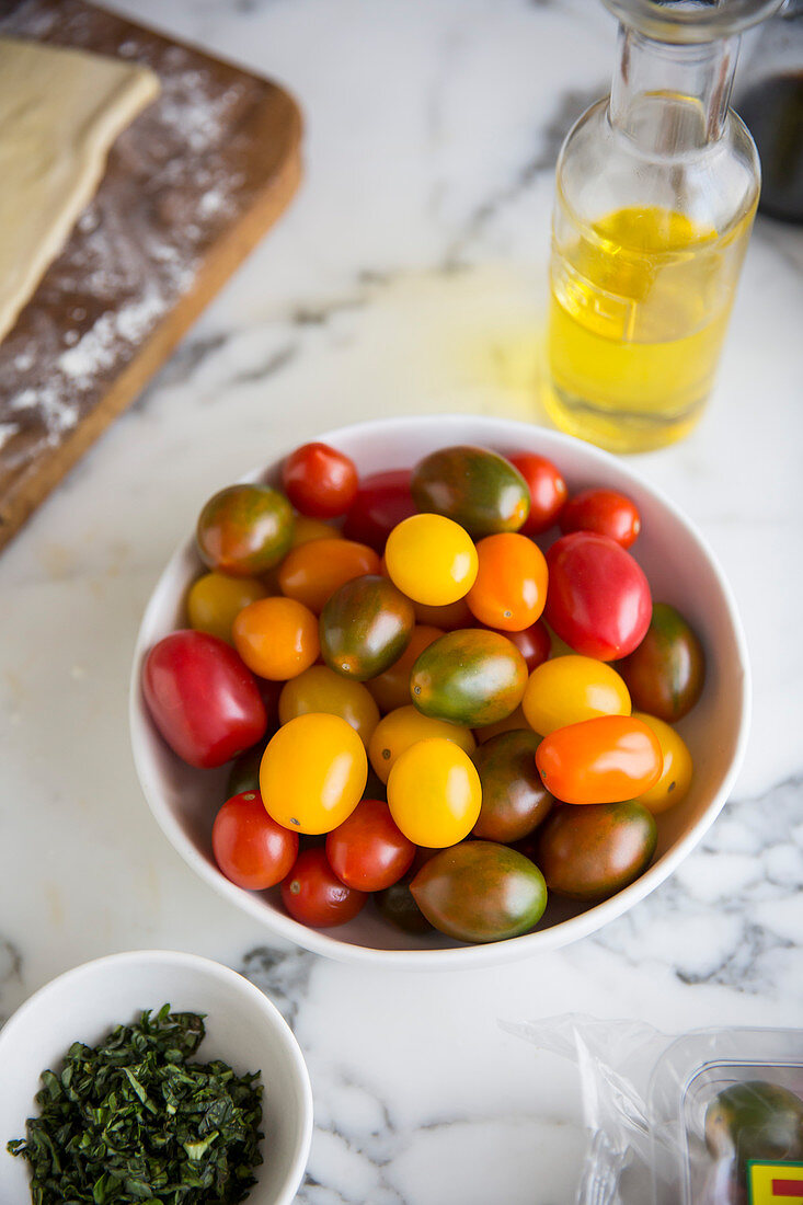 Various cherry tomatoes