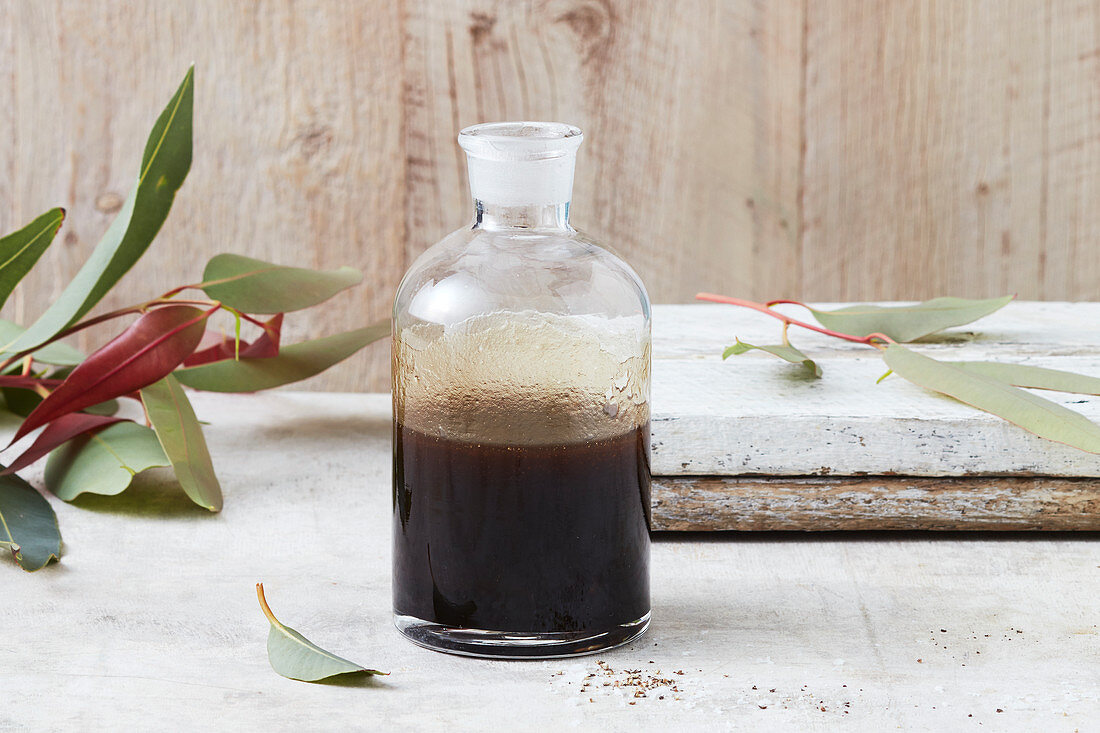 Balsamic maple dressing with mustard