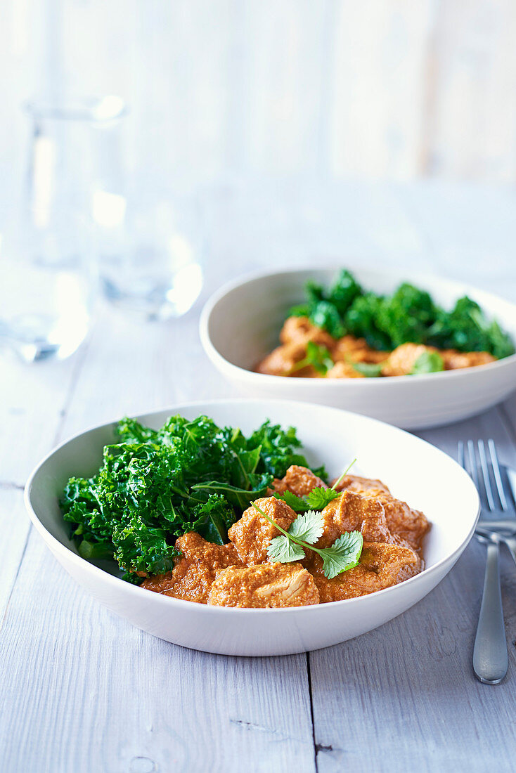 Chicken cashew curry