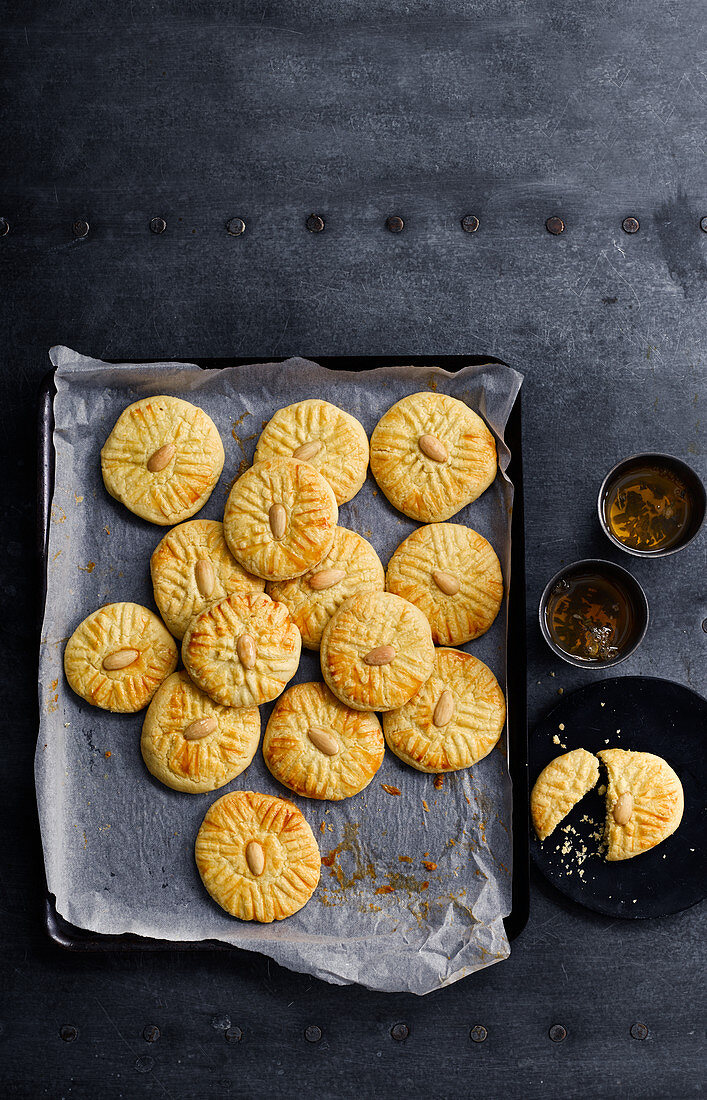 Chinesische Mandelplätzchen