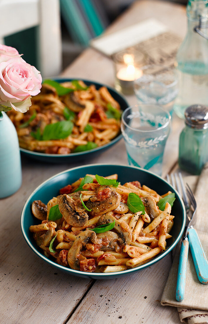 Creamy Mushroom Pasta