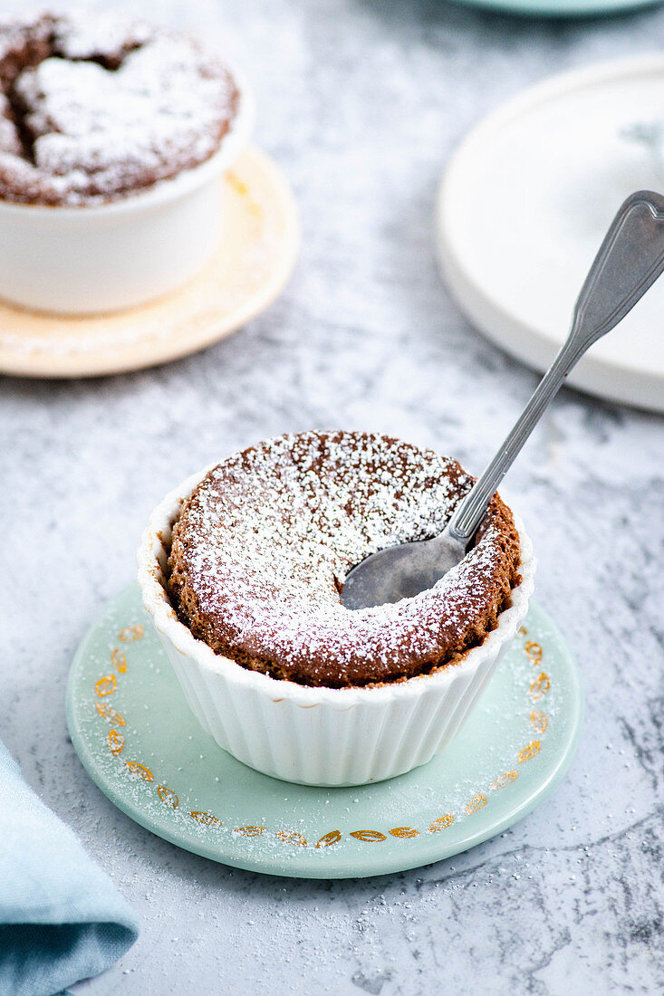 Chocolate souffle without flour