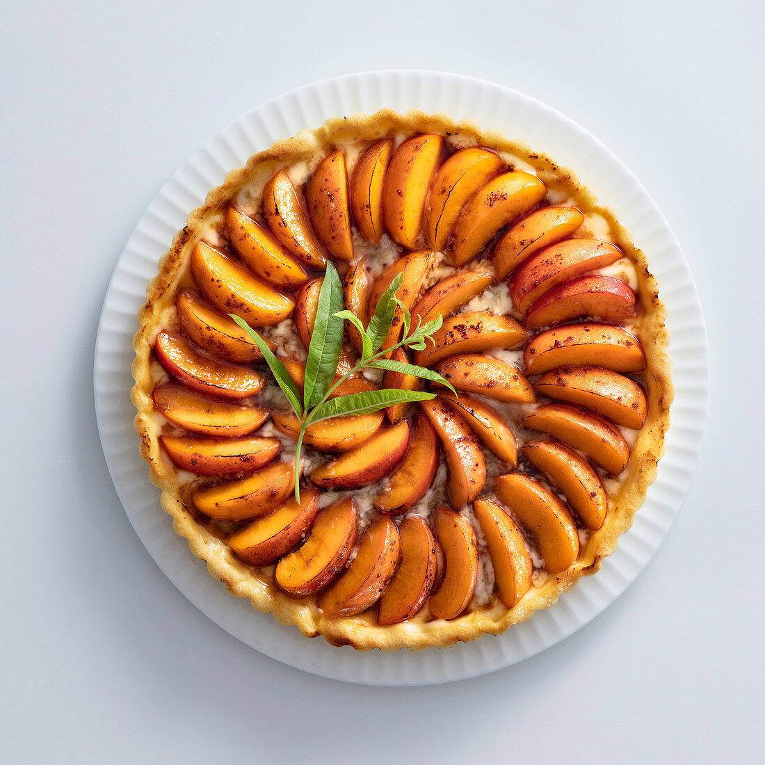 Aprikosenkuchen mit Vanille und Zimt
