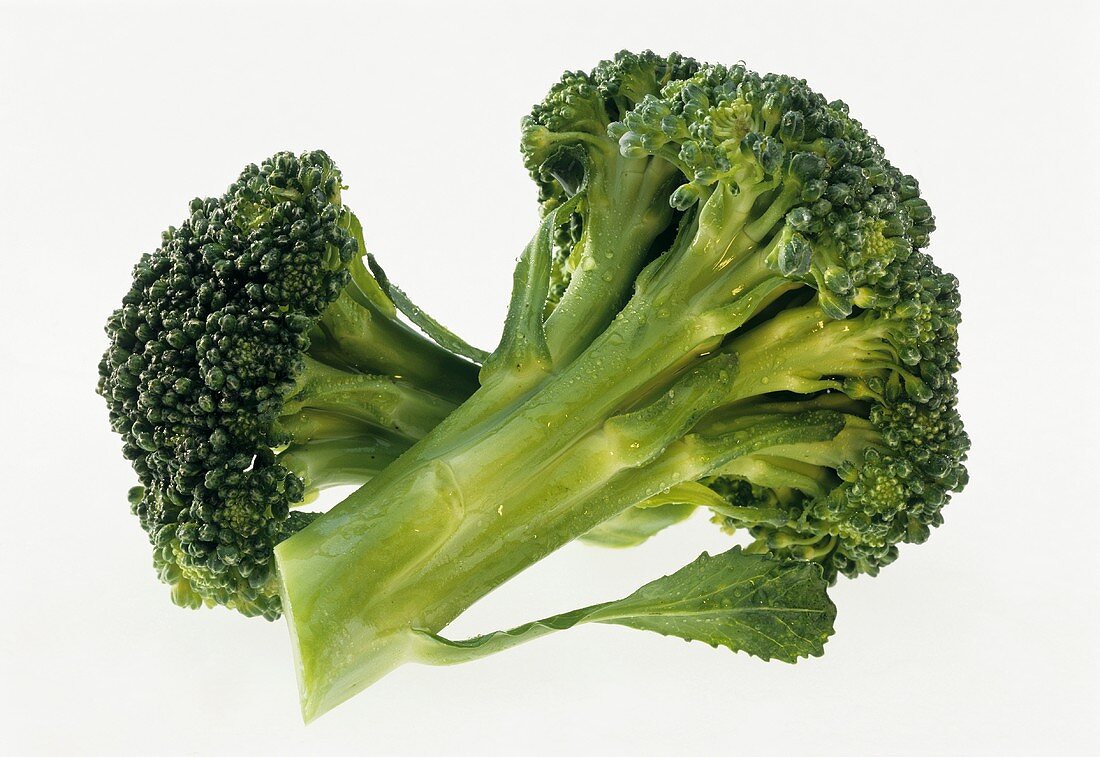 Zwei Broccoliröschen
