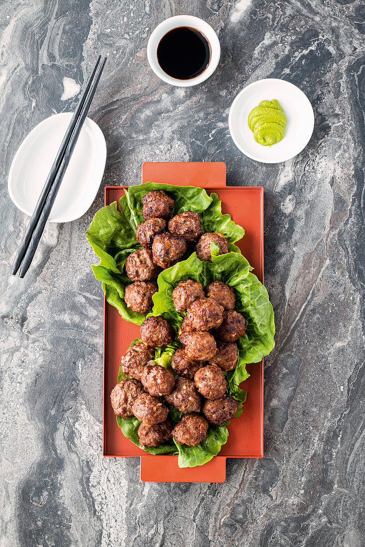 Asian meatballs