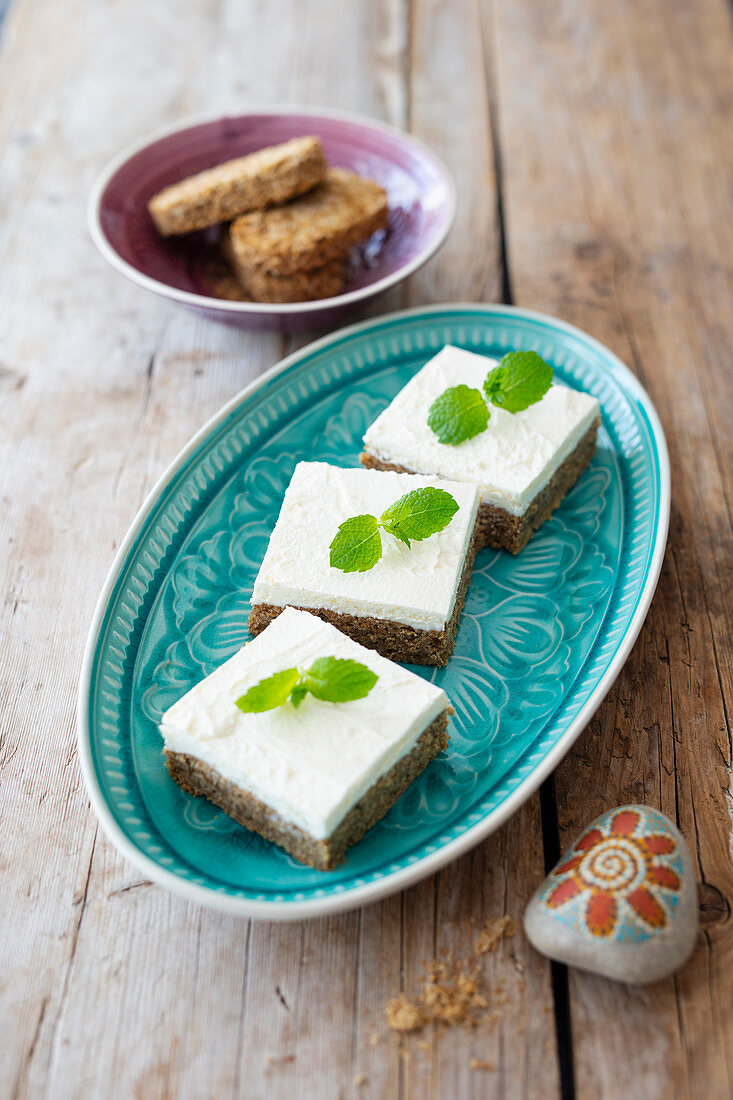 Weetabix Bars mit Kokosraspeln und Erdnussbutter (Australien)