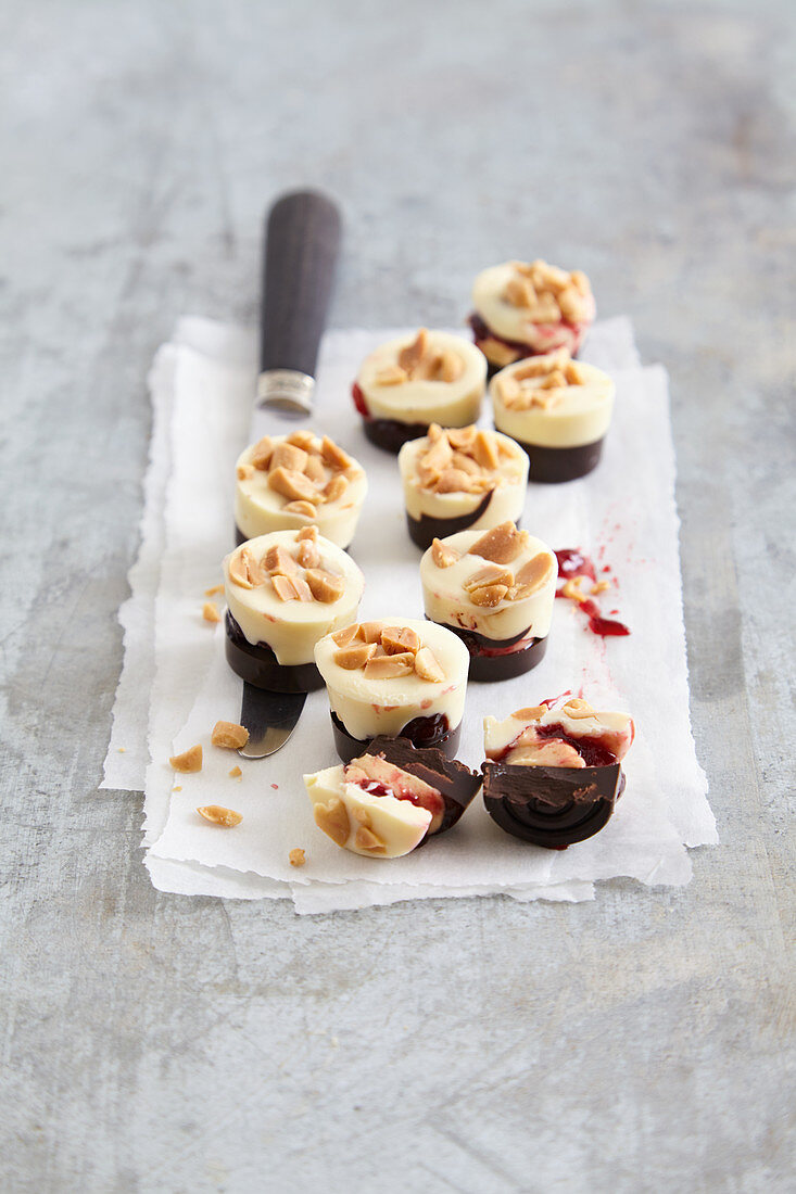 Jelly Bites mit Peanut Butter (Low Carb)