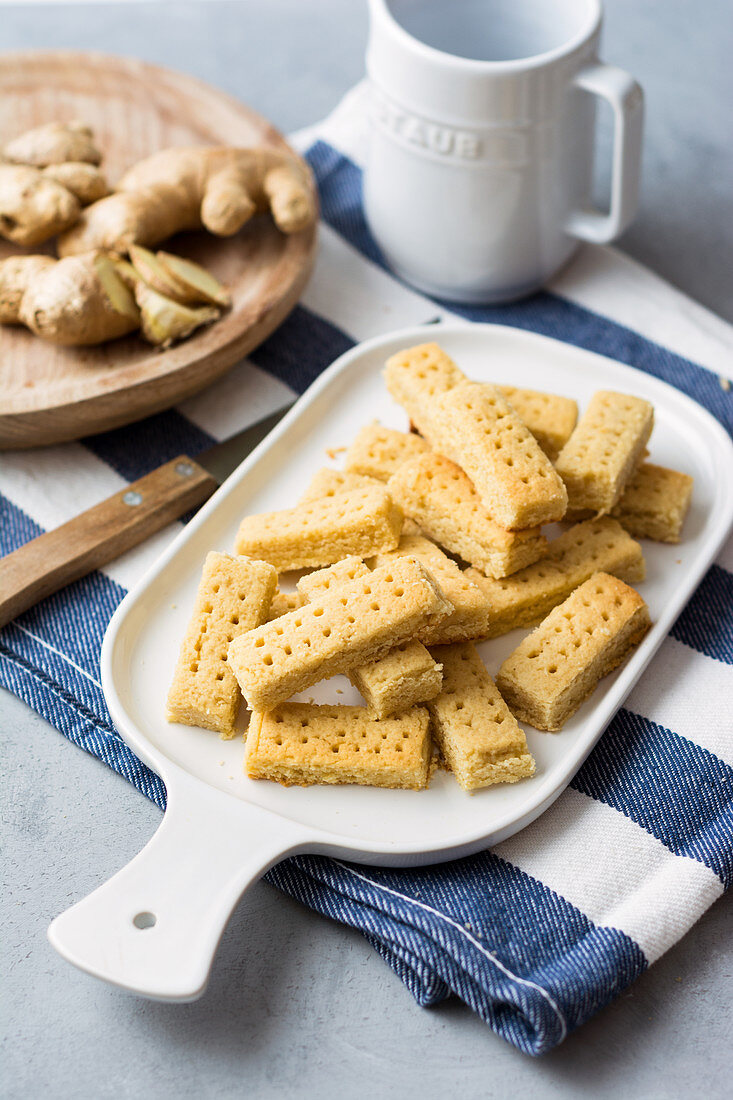 Ginger shortbread (low carb)