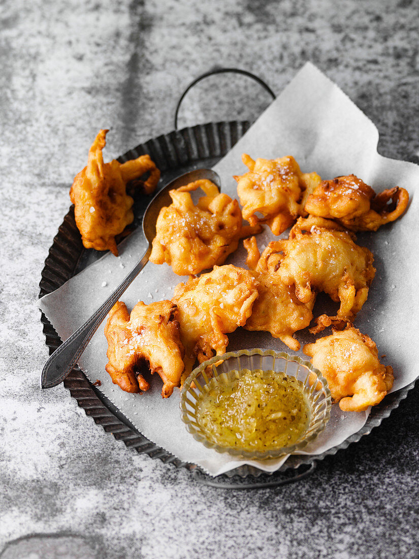 Indische Rievkoocheh - Frittierter Kürbis-Kartoffel-Snack