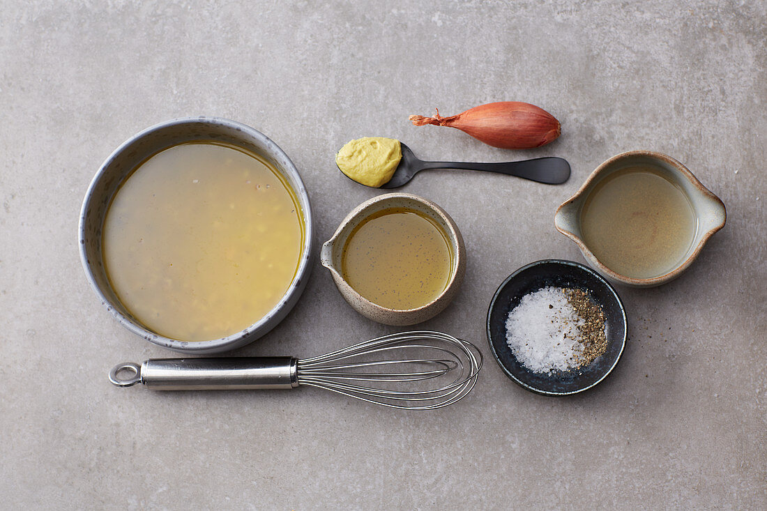 Dressing und Gewürze für Bowls