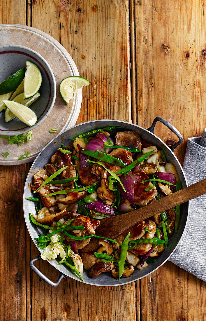 Pork and Vegetable Stir Fry