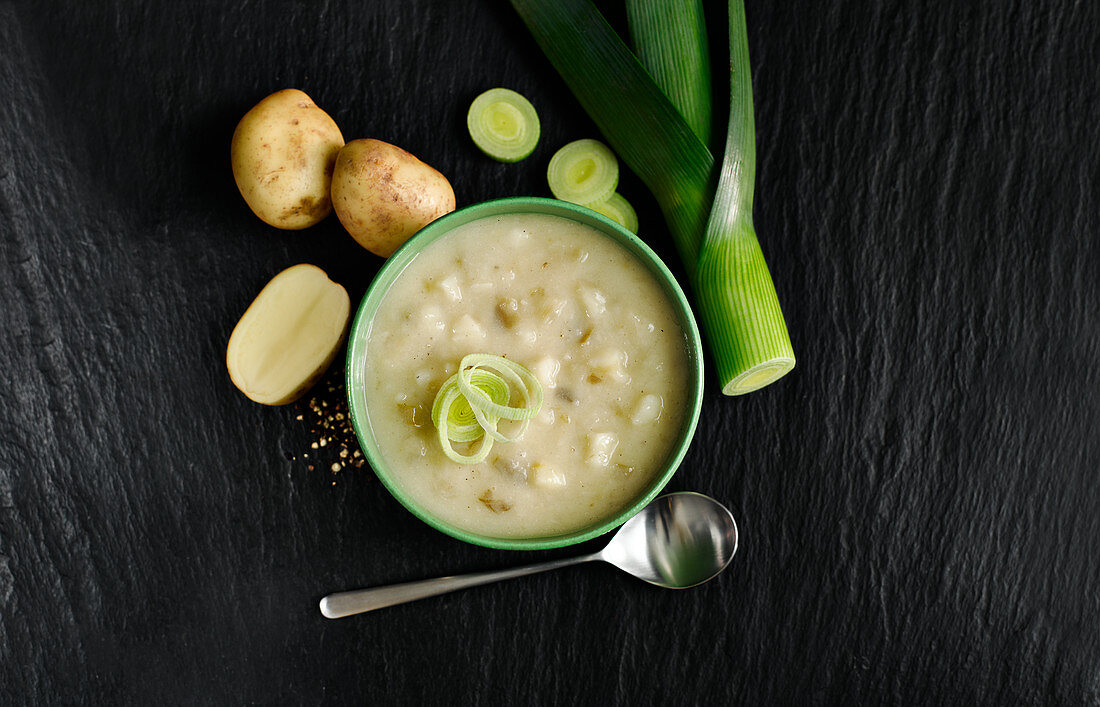 Lauch-Kartoffel-Suppe