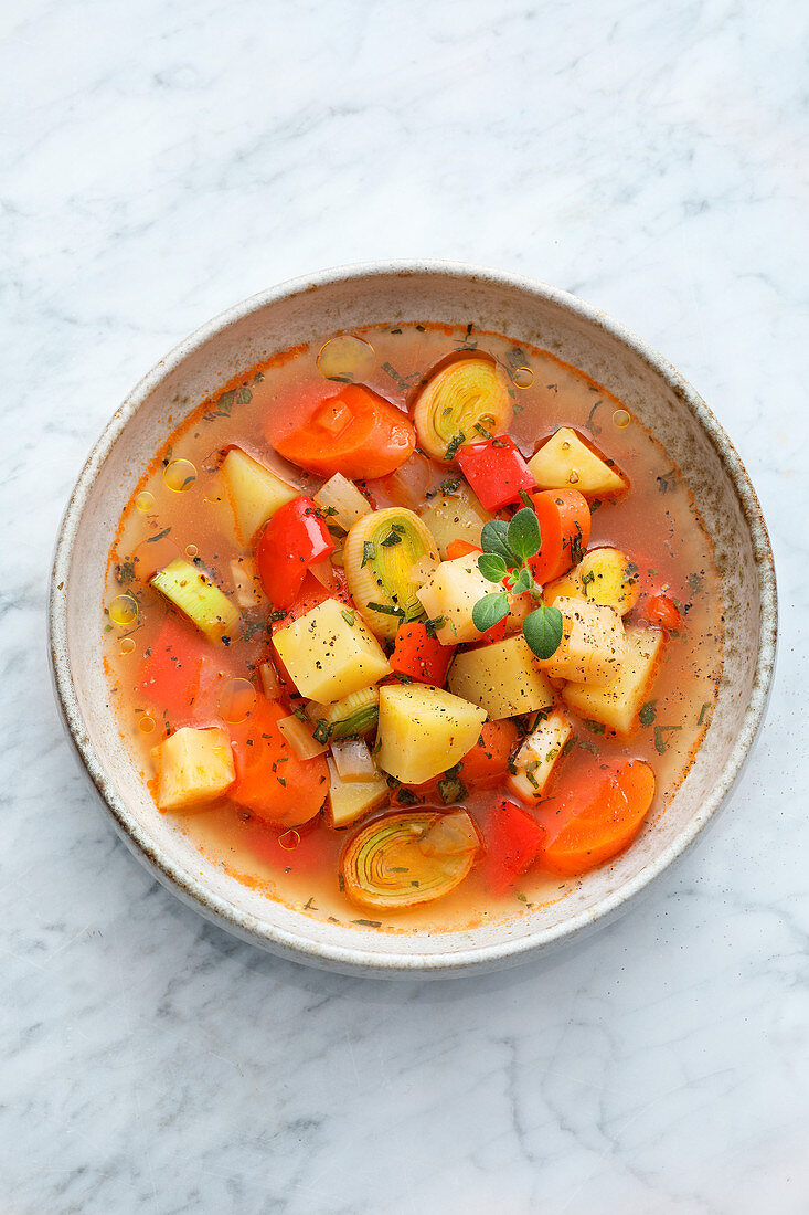 Vegetarian minestrone