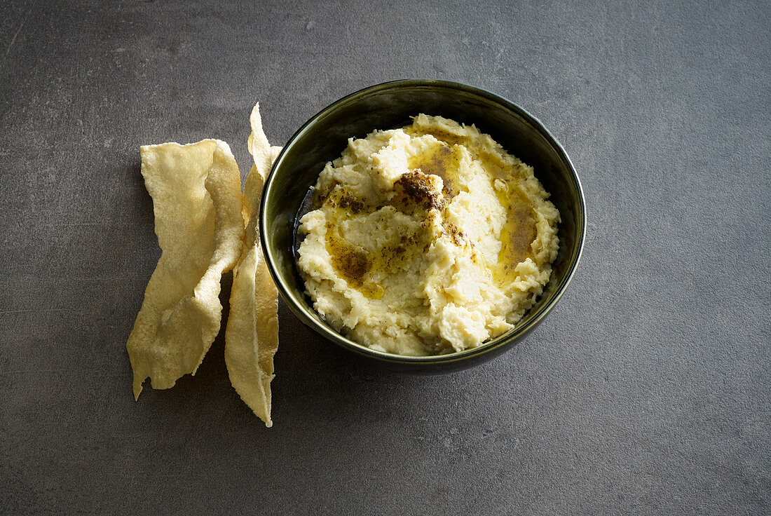 Petersilienwurzelpüree mit Garam Masala