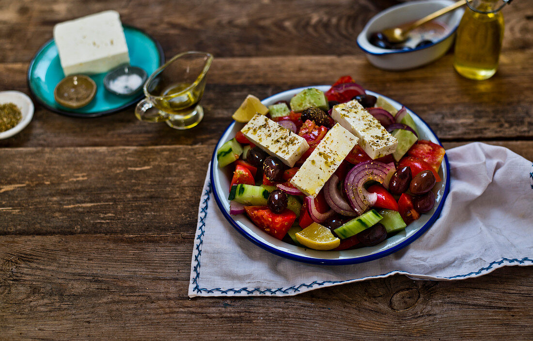 Classic Greek salad