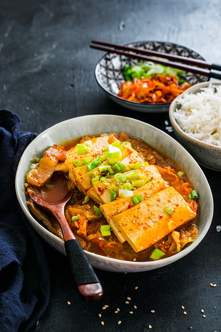 Korean kimchi stew