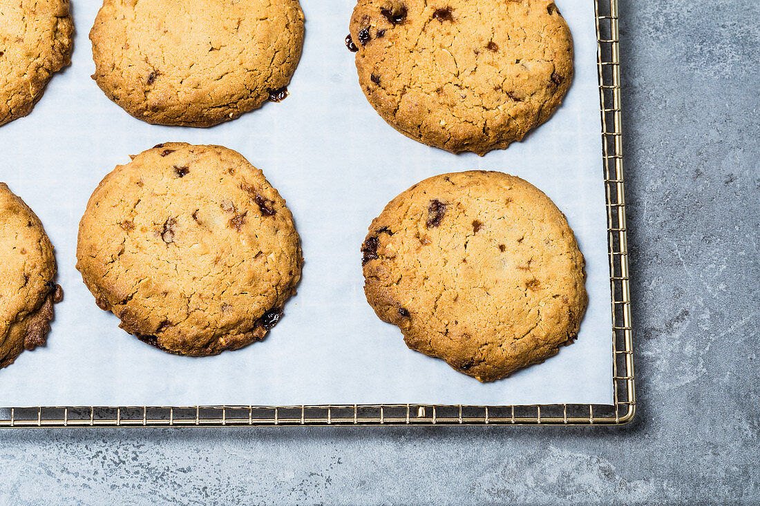 Sticky Peanut Butter Cookies