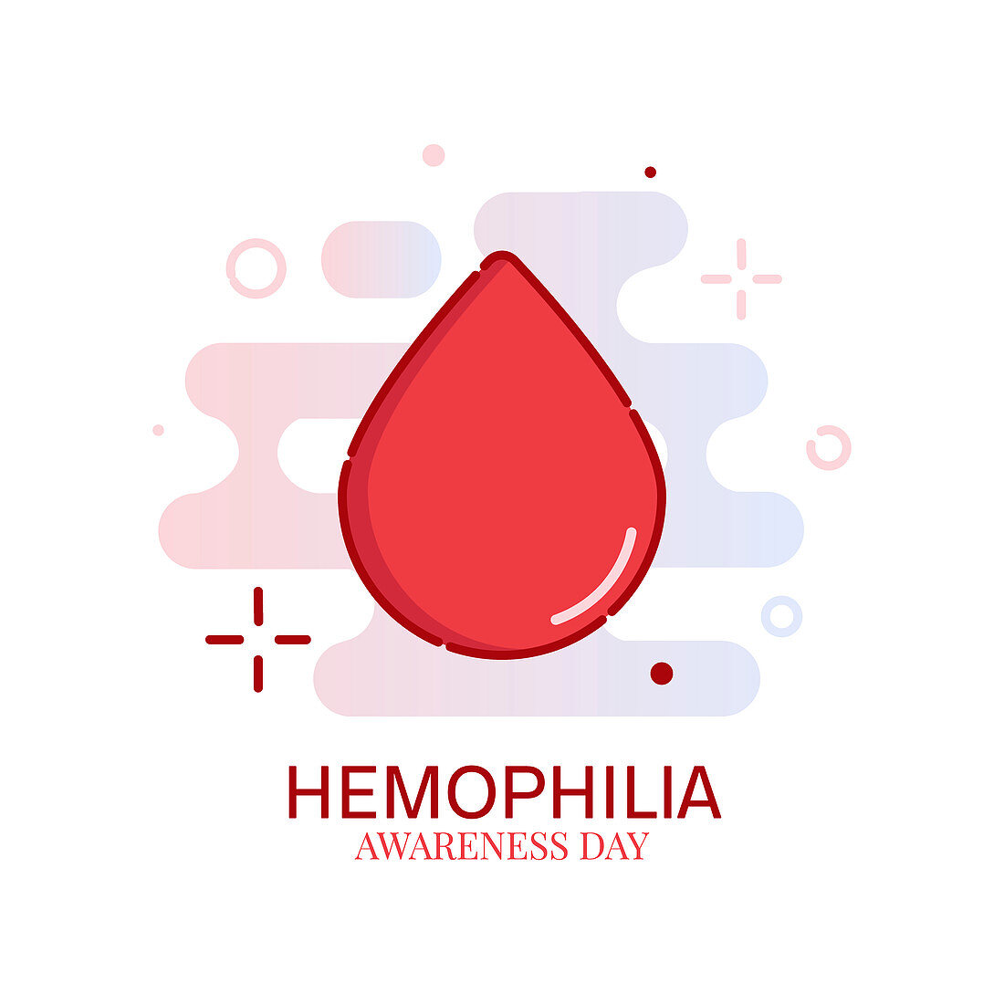 Haemophilia, conceptual illustration