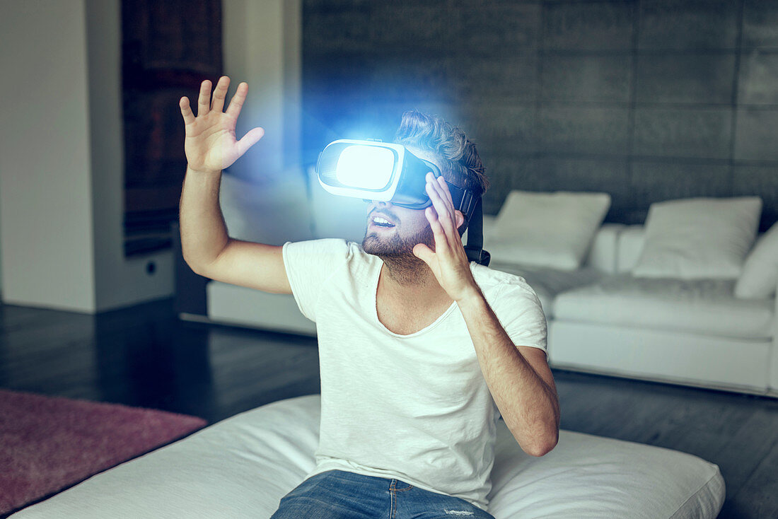 Virtual reality, conceptual image